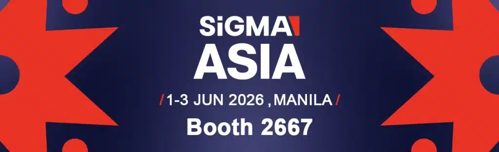 RG參與 SIGMA Asia 2026 國際遊戲產業展會主視覺橫幅